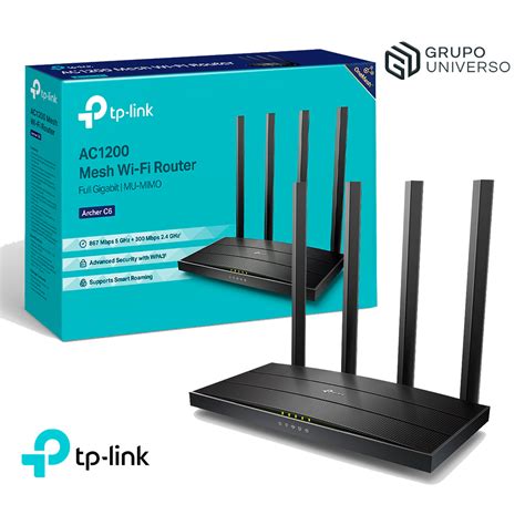 Ripley - ARCHER TP-LINK TL-ARCHER C6 C6 ROUTER MESH WIRELESS DUAL BAND ...