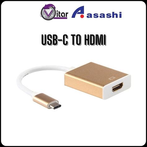 Vitar Vt Usb C To Hdmi K Adapter Usb C Type C To Hdmi Video Adapter