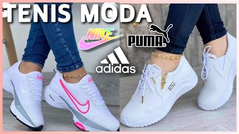 Tenis Moda 2022 Color Blanco Tendencias En Zapatos Para Mujer De Moda