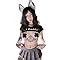 Amazon Yomorio Sexy Anime Cosplay Japanese Lingerie Set Sexy Crop Top Naughty Underwear
