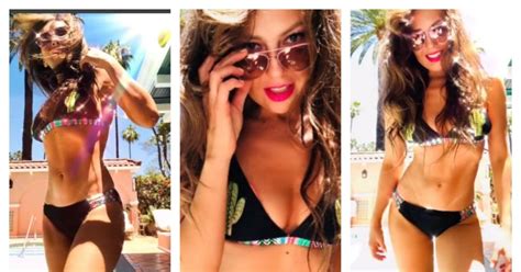 Thalia Subi Videos En Bikini Y Mostr Un Lomazo A Los A Os Estilo De Vida La Voz Del