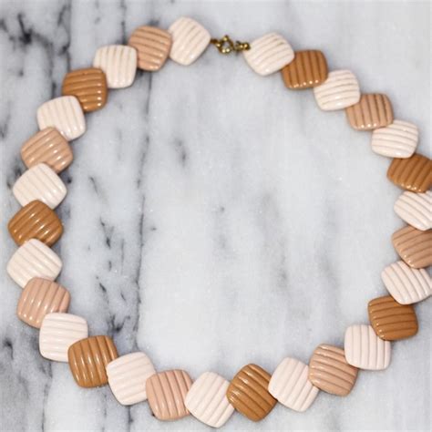 Jewelry Nude Brown Necklace Poshmark
