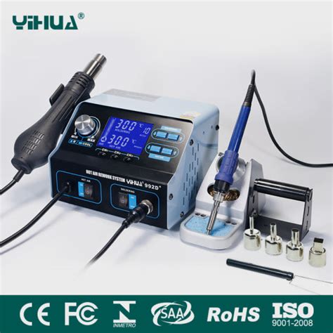 China Yihua D In Multi Function Hot Air Bga Soldering Desoldering Rework Station China
