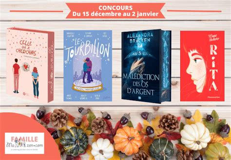 Concours Ma Famille Zen Gagner 8 Romans Pour Les Adolescents