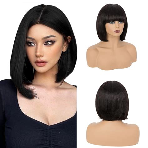 Fellissy Wigs For Black Women Human Hair Light Yaki