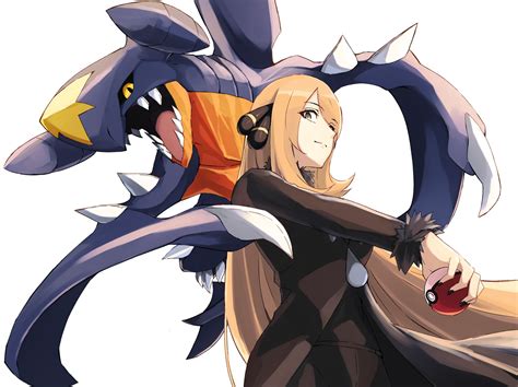 Garchomp De Cynthia - Mobile wallpaper: Anime, Pokémon, Cynthia (Pokémon), Garchomp (Pokémon ...