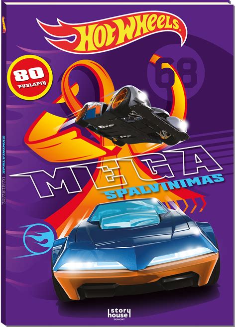 Hot Wheels Mega Spalvinimas Pegasas