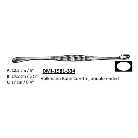 Volkmann Bone Curette Double Ended Demaanz Industries