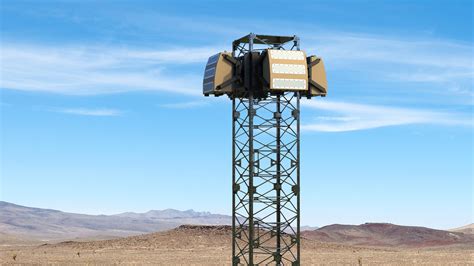 Blighter Launch A800 3d Drone Detection Radar Blighter