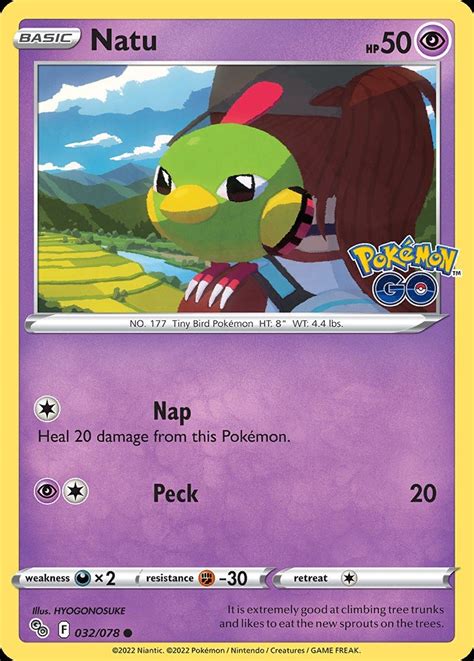 Natu PGO 32 | Pokemon TCG POK Cards