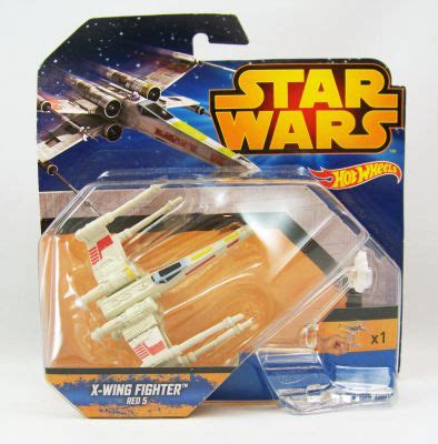 Star Wars Hot Wheels Mattel X Wing Fighter Red