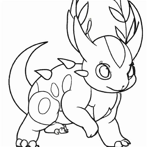 Pokémon Nidorino Desenhos Para Imprimir E Colorir
