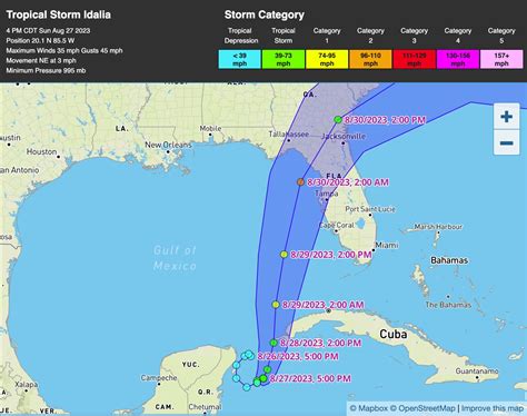 Update Idalia Upgraded To Cat At Landfall Florida Has Another