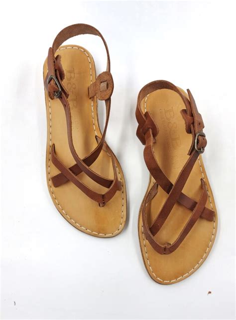 Kythira Gladiator Nude Leather Sandals Sandalmania