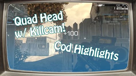 Quad Head Killcam Cod Highlights Youtube