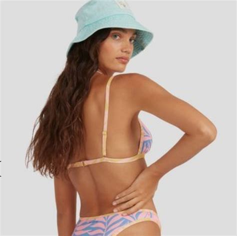 Billabong Swim Billabong New Mystic Beach Ceci Triangle Bikini Top Poshmark