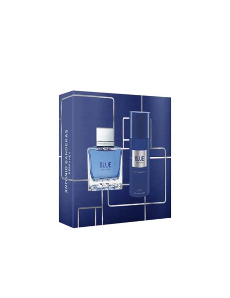 ANTONIO BANDERAS BLUE SEDUCTION MAN 100 Ml + DEO en Rp Luxury
