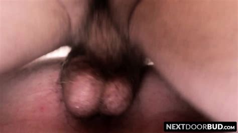 Handsome Gay Guy Strokes His Erect Cock While Ass Fucked