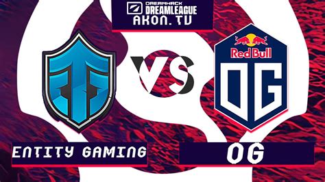 DOTA 2 RU OG Vs Entity Gaming Bo3 DPC EU Tour 2 Upper Division