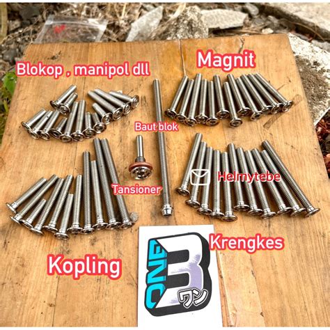 Jual Baut L Slim Tipis Bak Kopling Bak Magnet Mesin CB GL MP Tiger