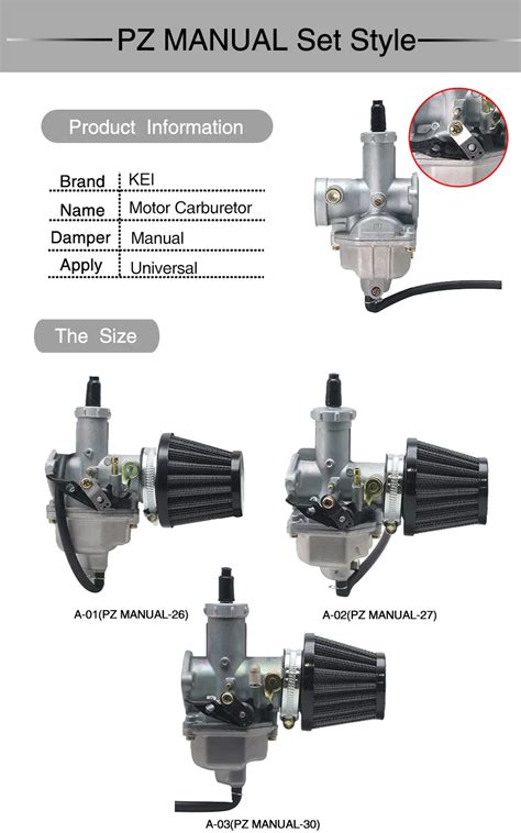 Motorcycle Pz28 Vm24 Carburetor For Yamaha Dt175 Mx Dt 175 43 OFF