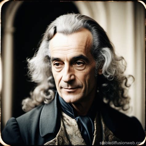 Realistic Image Of Voltaire Stable Diffusion Online