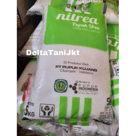 Jual Pupuk Urea Nitrea Kujang Kemasan Pabrik 5kg Jakarta Barat