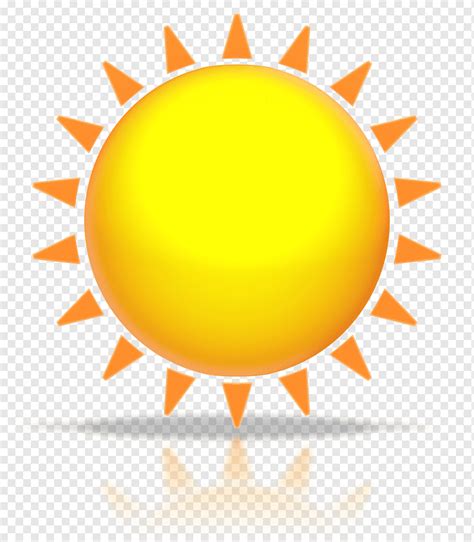 Sunlight Computer Icons Sun Shine Infographic Orange Sphere Png