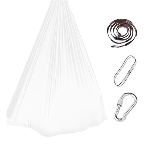 Hyasfey 1 Set Therapy Swing Indoor Outdoor Ceiling Tree Hanging Yoga