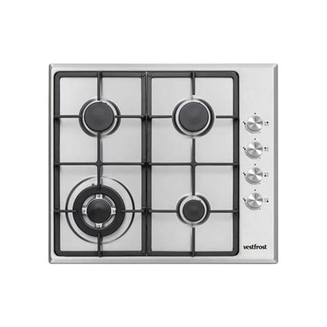 Vestfrost 4 Burner Electric Gas Hob Stainless Steel VFRSA SSH