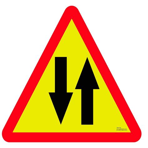 Safety Sign Two Way 2