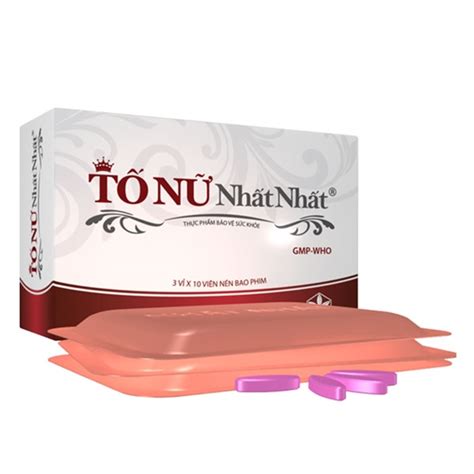 Tố Nữ nhất nhất ( Hộp 3 vỉ x 10 viên ) - hộp - Nhà thuốc Minh Tiến