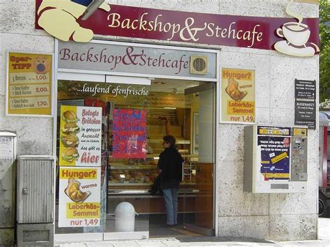 Backshop Stehcafe B Ckerei Konditorei Untersendling Am Harras