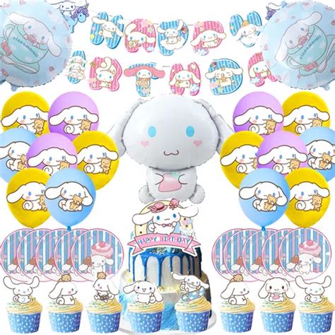 Globos De Cumplea Os Decoraci N Cinnamoroll Fiesta Tem Tica Meses Sin