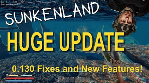 NEW HUGE Update In Sunkenland Gameplay V0 130 Lots Of New Features