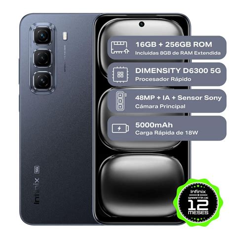 Celular Infinix Hot Gb Gb Ram Negro Rappi