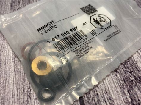 Ремкомплект насос-форсунок BOSCH 1417010997 на Audi A6 (C5), Audi A4 ...