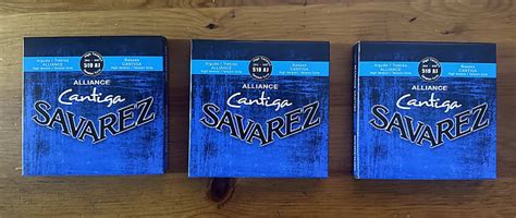 3-sets Savarez 510 AJ Classical Guitar Strings 2020's - | Reverb