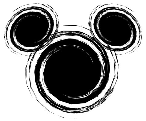 Outline Of Mickey Mouse Head - Cliparts.co