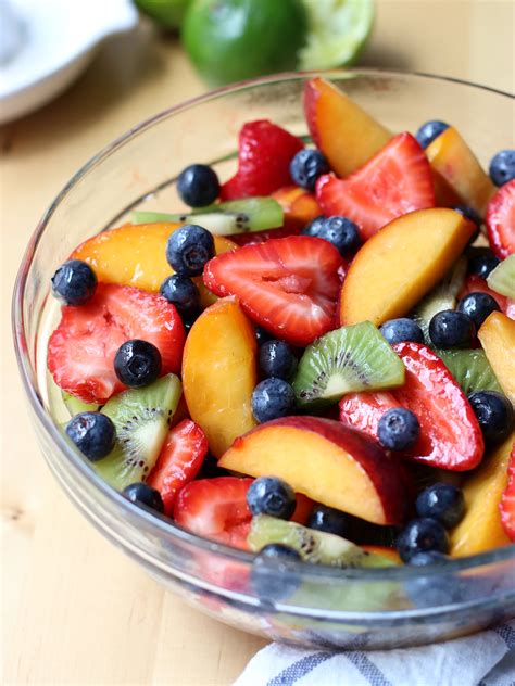 Fruit Salad With Honey Lime Dressing Recipe Honey Lime Dressing