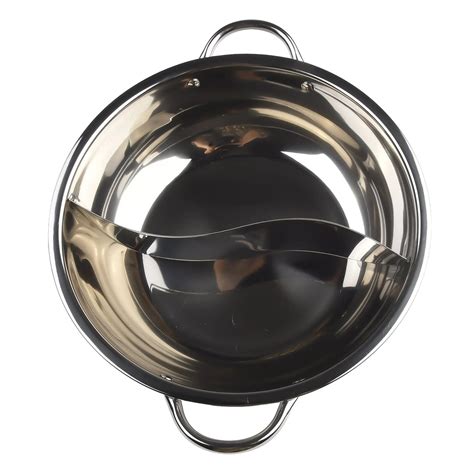 28 30cm Stainless Steel Divided Hot Pot Leccio Small Improvements In Life