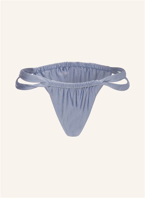 JANTHEE Brazilian Bikini Hose HAYA In Blaugrau