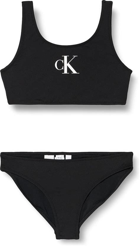 Calvin Klein Mädchen Bikini Set Bralette Amazon de Fashion