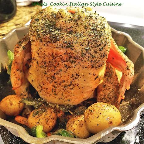 Bundt Pan Roasted Chicken Recipe Whats Cookin Italian Style Cuisine