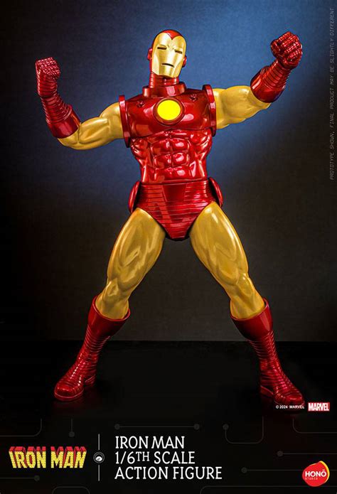 Marvel Comics Classic Iron Man 1 6 Hono Studio Hot Toys Nin Nin Game