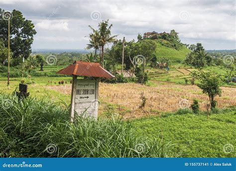 Bale Subak Lebu Temple On Bali Island Indonesia Stock Image Image Of