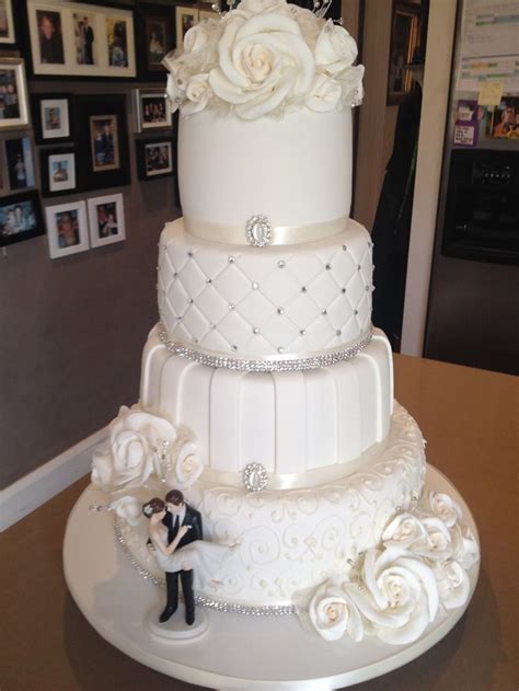 4 Tier Wedding Cake Designs