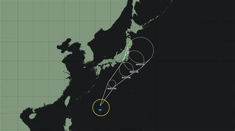 令和5年 台風13号 インニョン｜2023年9月5日発生