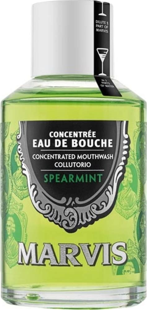 Marvis Spearmint Mouthwash Ml Cosmeterie Italia