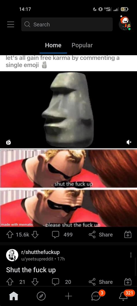 Shut The Fuck Up R AccidentalComedy